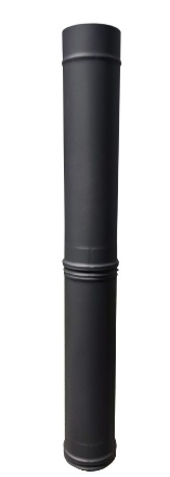 Picture of Anthracite Grey Chimney pipe in stainless steel for MAXIMUS 100cm AC80F