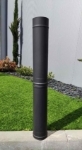 Picture of Anthracite Grey Chimney pipe in stainless steel for MAXIMUS 100cm AC80F
