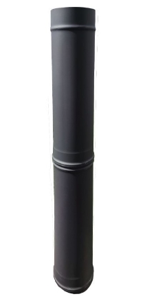 Picture of Anthracite Grey Chimney pipe in stainless steel for MAXIMUS PRIME 100cm AC81F