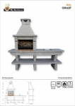 Picture of Natural Stone Barbecue With Sink GR42F