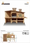 Picture of Mediterranean Brick Barbecue FR001F