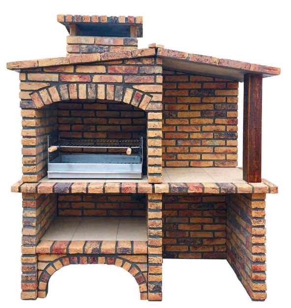 Picture of Mediterranean Brick Barbecue FR0037F