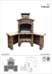 Picture of Mediterranean Brick Barbecue FR0039F