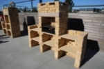 Picture of Natural stone barbecue with worktop FB004F