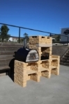 Picture of Natural stone barbecue with worktop and MAXIMUS oven FB014F