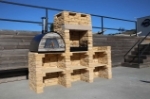 Picture of Natural stone barbecue with worktop and MAXIMUS oven FB014F