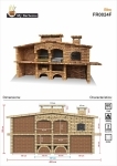 Picture of Mediterranean Brick Barbecue FR0024F